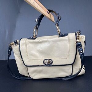 REBECCA MINKOFF Women's ivory LEATHER CROSSBODY‎ Pockets